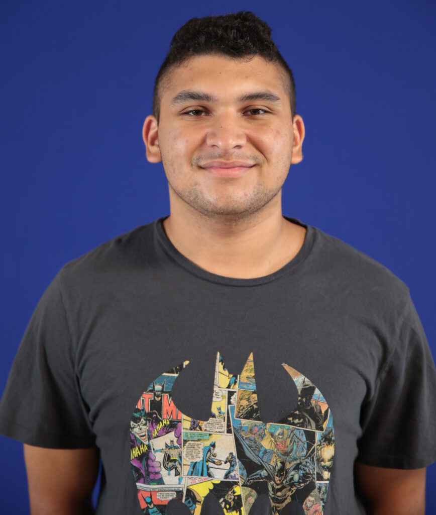 Close-up photo of former CV Tech student Devin Reyes.