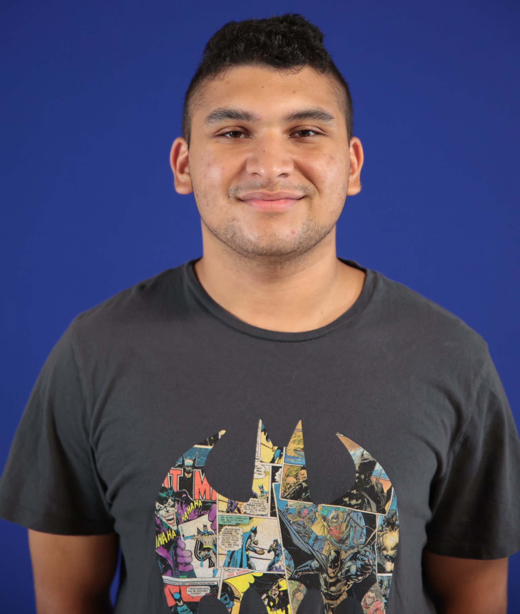 Close-up photo of former CV Tech student Devin Reyes.